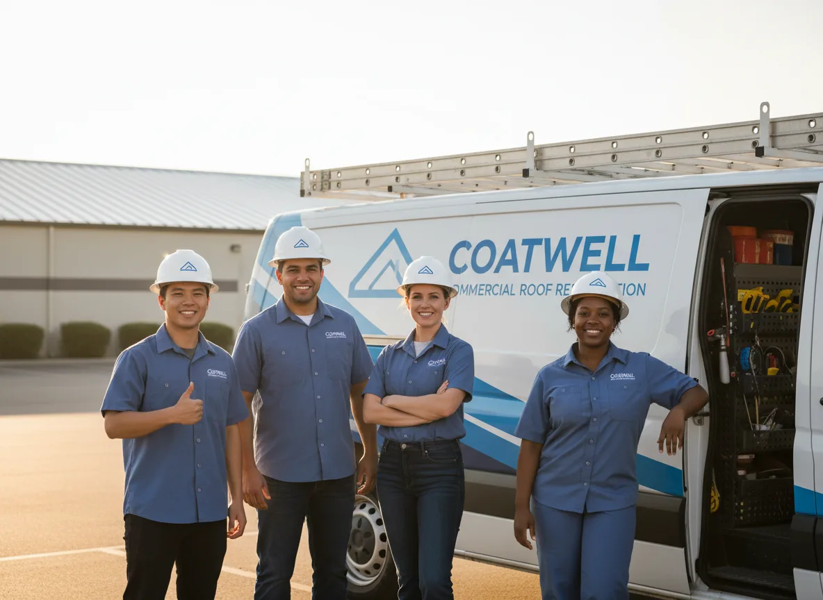 Commercial roof coating company in Reardan, WA